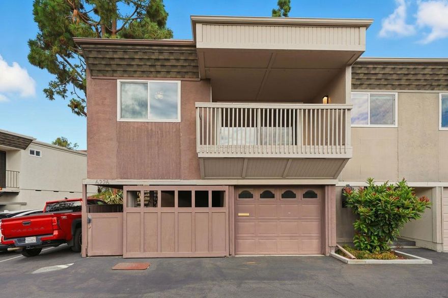 VIEWS! & LOCATION! Move-in ready and perfectly located 4 minutes from USD and near Fashion Valley Mall, Mission Bay Park, Old Town, &, Francis Parker. This is not your average condo, you own the land beneath your home (PUD). This particular unit also offers excellent potential for an additional dwelling unit (ADU) below the main level. The space adjacent to the garage could be developed into a separate living area with excavation and proper permitting. Desirable, central yet quiet neighborhood. This corner end-unit townhome offers beautiful city, and evening-light view, updated interior including in unit washer/dryer. Home also includes a 1-car garage, private carport, and additional permitted space. The Friars Village community offers an array of amenities: Olympic-size heated pool, spa, saunas, clubhouse with lounge and kitchen, BBQ area, billiards/Ping-Pong room, playground, and dog-friendly open spaces.