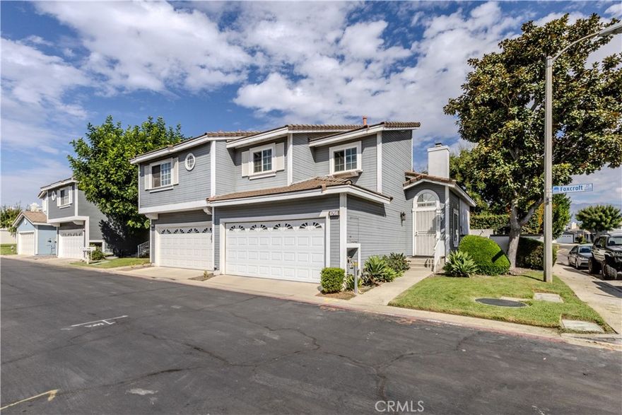 Welcome to this tastefully upgraded home that is tucked into the heart of Chino. Hampshire Village has a beach like feel with the convenience of the city life. Enter into the spacious living room with vaulted ceilings, a cozy fireplace, and windows throughout to offer plenty of natural lighting. The kitchen is hard to avoid with the flawless butcher block countertops, pops of blue cabinetry, and don't forget the country farm sink. Vinyl floors, paint, and the carpet are just a few more upgrades to make note of. Take a detour to the backyard and you will arrive into a peaceful oblivion with a stone fountain, jacuzzi, and built in BBQ. Whether entertaining is your specialty or you just want to escape from the pressures of life, this home checks all the boxes. All bedrooms are conveniently located upstairs with carpet throughout. The HOA covers yard maintenance and the community upkeep along with pool access. Close to shopping and schools.  The only thing missing is you! This is the perfect starter home or space for a small family. Come and make it yours!!!
