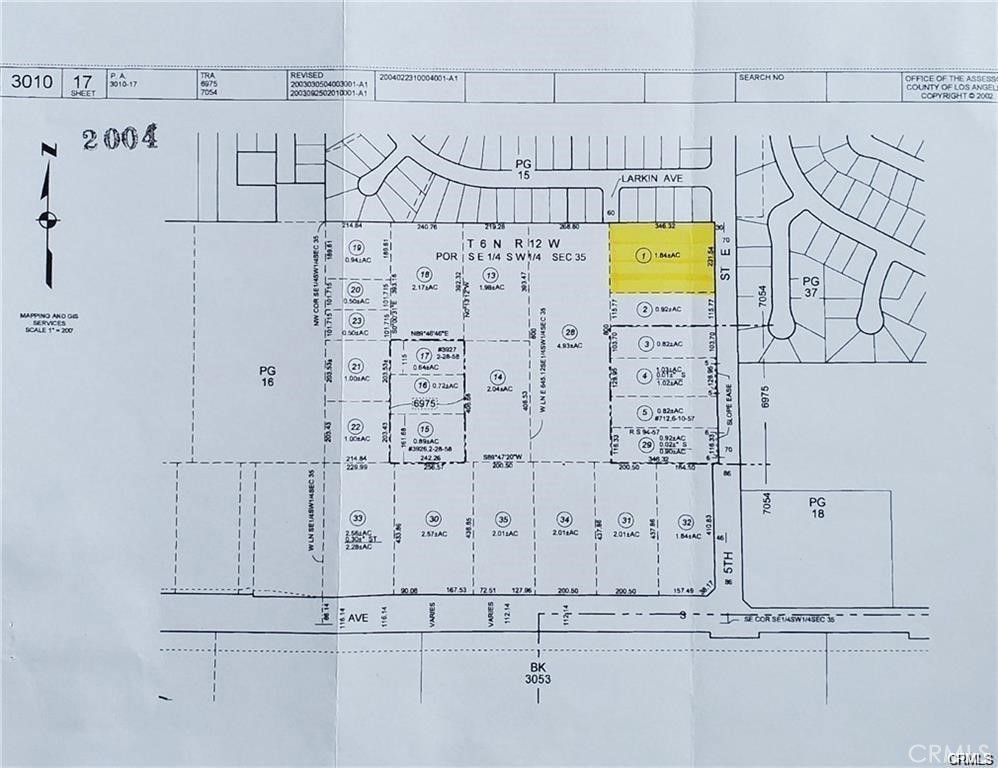 0 Vac/5th Ste/Larkin Avenue