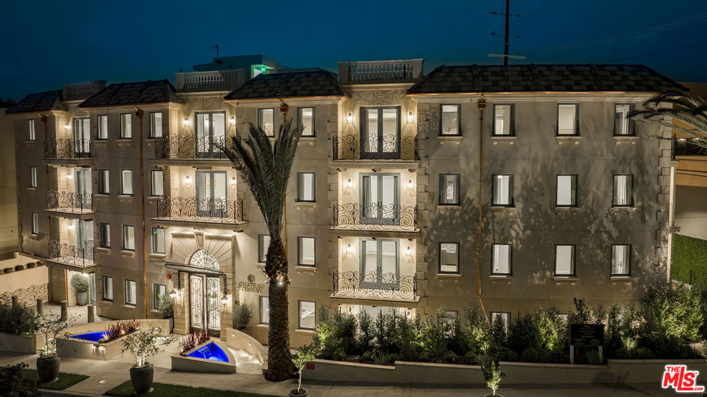 Experience a lifestyle of rich elegance and indisputable French-inspired luxury at the Chateau Century, a freshly completed, one-of-a-kind residence replete with numerous amenities and social offerings. Floor plans are vast, and multiple oversized private balconies abound from nearly every room. Fine finishes found throughout the building include architectural stonework, hand-arched ornamental wrought-iron railings, coffered ceilings, recessed lighting, Versailles travertine and wide-plank French oak floors, and more. Guests are dazzled by Carrara marble in the impressive two-story lobby with artisanal millwork and curated, plush furnishings. A collection of amenities abound, with both tranquility and entertainment lounges, proper boardroom, fitness center, hydrotherapy pool/spa, outdoor chef's kitchen, 24/7-attended lobby, and onsite security. Lounge and dine al-fresco amidst lush plantings and a soothing 25-foot infinity water feature. Other unique, modern amenities include a dedicated resident ambassador, Amazon lockers, private oversized storage facilities, and even a bicycle room with repair station for the avid cyclist. Enjoy panoramic views of Century City, Beverly Hills, and DTLA under blue California skies, located within moments to all this world-famous area provides. A new life promising supreme refinement and endless leisure has arrived. Welcome!
