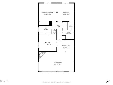 Tiny photo for 848 Woodland Avenue #5, Ojai, CA 93023 (MLS # V1-37077)