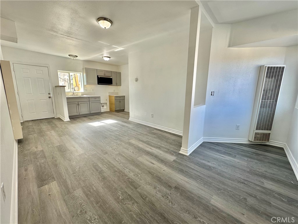 This beautifully updated 1 Bedroom 1 Bathroom space is part of a 3-unit structure that comes with two wall air conditioning units, three wall heaters, and hookups for a gas range. Being the back unit of this triplex, you will enjoy quiet privacy as well as a sizable concrete area just outside your front door. Act now on this large unit and Welcome to Desert Hot Springs!