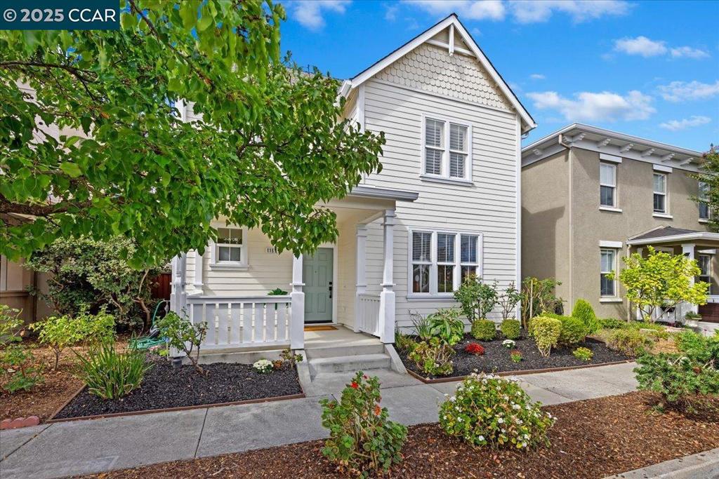 Welcome to this fully updated, light-filled modern Victorian with front porch on a quiet private street. This desirable 4 BR model offers the flexibility to easily add a fourth bedroom. With over $70,000 in upgrades—including a NEW roof with permit, fresh paint, new flooring, and appliances, and much more! The main level features wood and tile flooring, abundant windows with shutters, and a chef’s kitchen with gas stove, granite counters, freshly painted cabinetry, pantry, island, and high-end appliances, including a new refrigerator & microwave. The family room offers a cozy gas fireplace and opens to a private patio, ideal for entertaining. Upstairs, the primary suite includes a sitting/office area, walk-in closet, and spa-style bath with dual vanities, sunken tub, and stall shower. Additional features include a laundry room conveniently located near the kitchen with washer/dryer, new LED, low-maintenance landscaping, an attached 2 car garage. Located in a desirable community, this home offers suburban comfort with excellent Bay Area access. Minutes to shopping, dining, with easy access to BART, I-80/Hwy 4 for commuting to San Francisco, Oakland, Berkeley, or Sacramento. Nearby amenities include Refugio Valley Park, scenic waterfront trails, Mediterranean weather. Great K–12!