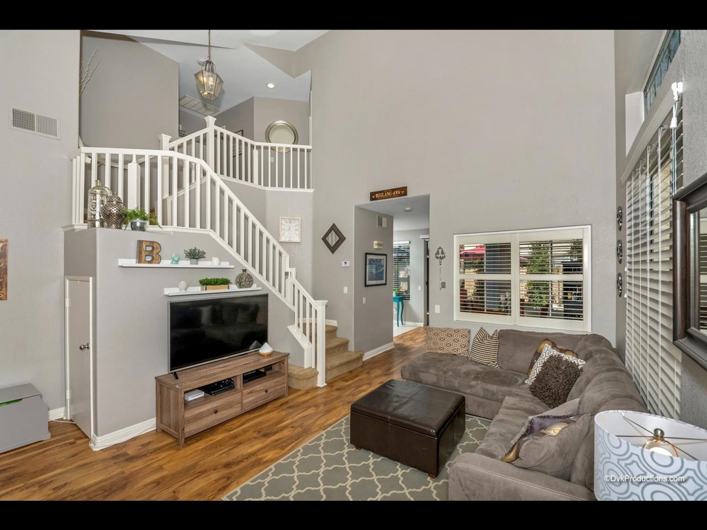 This is one beautiful 3 bedroom 2.5 bath well cared for home nestled in the heart of the gated community in Ivey Ridge. Value ranged $479,999-$499,999. Boasting w/granite counters, natural stone backsplash, designer paint throughout, stunning wood like floors,custom wood blinds,closet built ins. Enjoy entertaining guests in your newly landscaped yard & a completely new concrete patio definitely a crowd pleaser. walking distance to Ivey Ranch elementary, Martin Luther King Middle & El Camino HS. Neighborhoods: Ivey Ranch Complex Features: ,, Equipment: Garage Door Opener Other Fees: 0 Sewer: Sewer Connected Topography: LL
