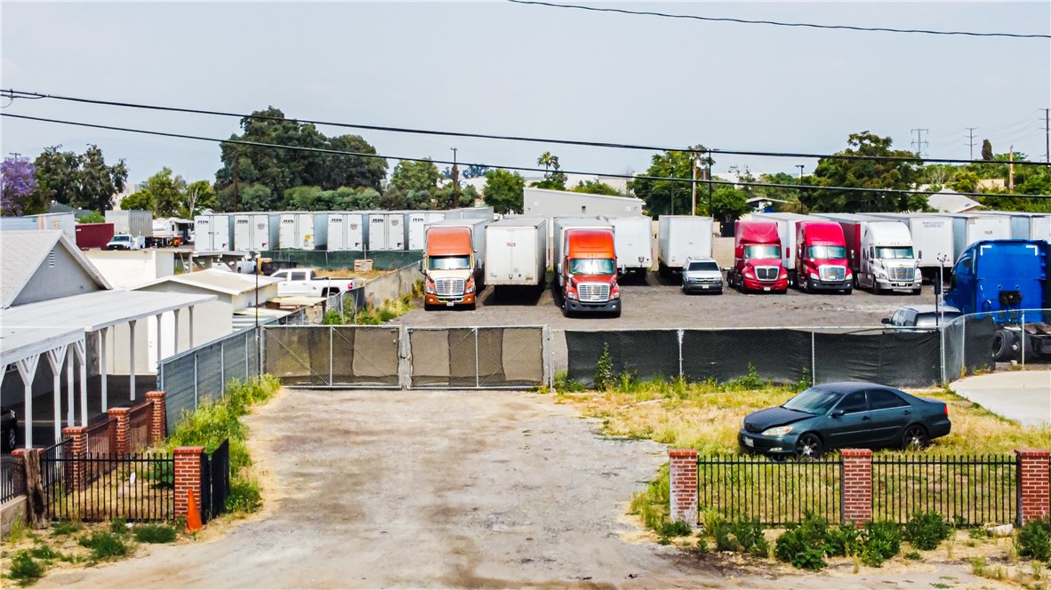 Great opportunity to buy a truck transportation yard with an office.Perfect for the small trucking operator. 39,000 sqft lot, 130x299. Has a 3 bedroom, 1 bathroom, currently being used as your mom is back an office. Owner currently stores over 20 trucks and runs transportation business and out of there.
