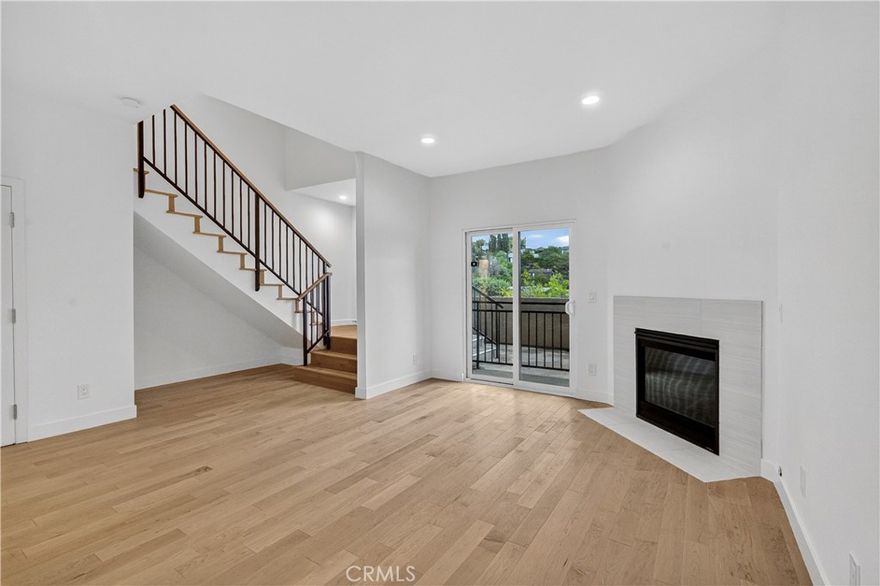 Welcome to this beautifully remodeled Los Angeles home located in a spacious, gated community, perched atop a hill with sweeping views that improve with each level. The first floor offers an open and functional layout with ample space for both living and dining, a well-appointed kitchen, an unusually large walk-in pantry, and a convenient half bathroom for guests. The second floor features a bedroom with a private balcony and direct garage access, ideal as an alternate entrance and perfect for more secure, private package deliveries. On the third floor, you’ll find two additional bedrooms, including a primary suite with an ensuite bathroom and private balcony, plus a bonus loft space ideal for a home office, studio, or creative workspace. Filled with natural light throughout, this thoughtfully designed home blends comfort, privacy, and versatility, and is ready to welcome its next tenant.