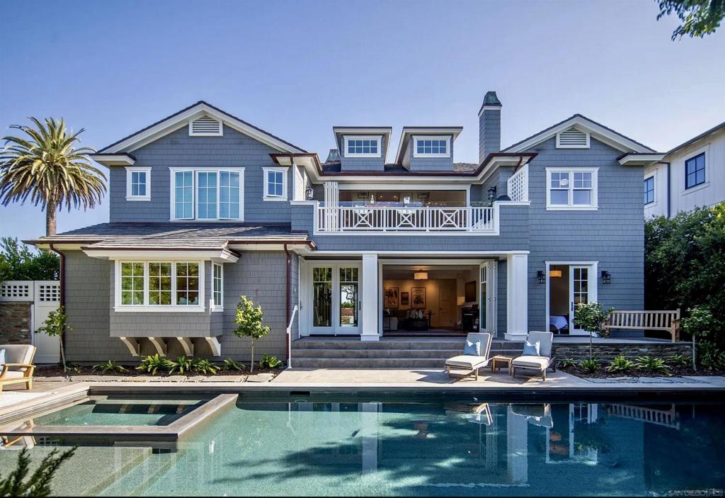 Welcome to 521 Marina Ave – a magnificent coastal retreat offering unparalleled ocean views and luxurious amenities. Designed by award winning architect Bill Bocken to incorporate the phenomenal pacific views from every aspect of the home. Wake up to the sound of waves crashing each morning and enjoy the ocean breezes and epic views. This stunning residence features 4 spacious bedrooms, 4.5 elegant baths, and a separate office equipped with an integrated Murphy bed, perfect for guests or remote work. Some key features include; Elevator for ease of access to all floors, oasis backyard retreat with Salt water pool and spa, 2 car garage + extra parking, second laundry room, radiant heated bathroom floors, solar panels, and so much more! The property is securely walled and fenced, featuring a state-of-the-art security system and cameras for peace of mind. Experience the epitome of coastal luxury at 521 Marina Ave – where every detail has been meticulously crafted.