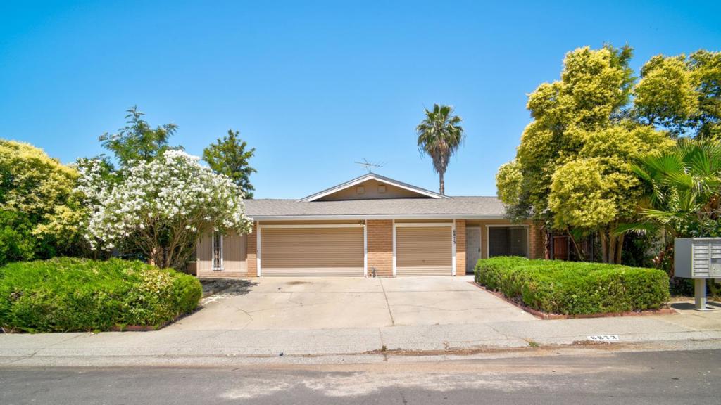 This property is overflowing with possibilities! Imagine the endless opportunities on this blank canvas... The duplex features two units: 6871 Larger unit 2 BD and 2 BA, complete with a cozy fireplace, 2-car garage, and a backyard; 6873 Unit 2 BD and 1 BA, along with a 1-car garage and its own backyard. The living area seamlessly connects, creating a warm environment perfect for relaxation or entertaining guests. Enjoy the convenience of a kitchen/dining room once updated will become the heart of the home Nestled in a well-established neighborhood, this residence is conveniently located just moments from schools and shopping, making it a perfect choice for everyone. It's an ideal setup to live in one unit while renting out the other.