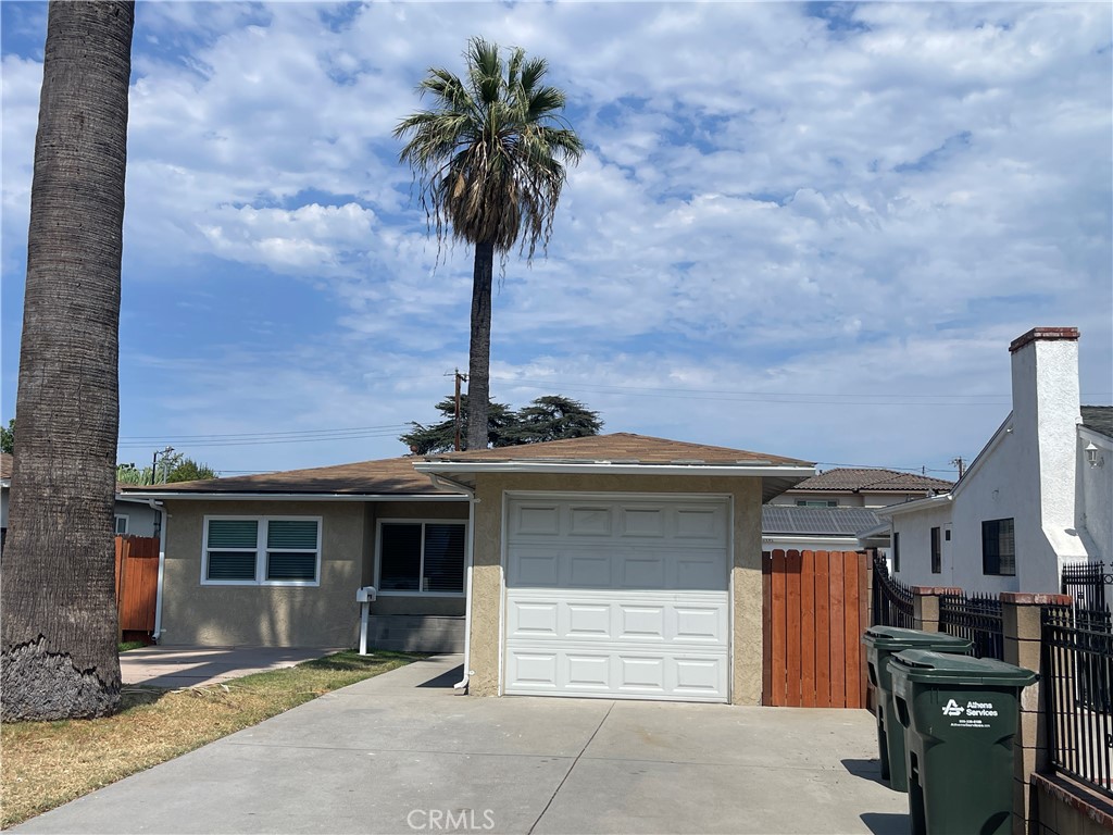 This generous sized lot offers excellent potential for building a second home or a detached ADU. Located in a highly sought after school district. The recently remodeled home features a brand new kitchen, new windows and blinds, luxury water-resistant laminate flooring, and fresh interior and exterior paint. The layout includes 2 bedrooms and one bathroom in main side , and a private suite at the rear of the home. This is a great opportunity!