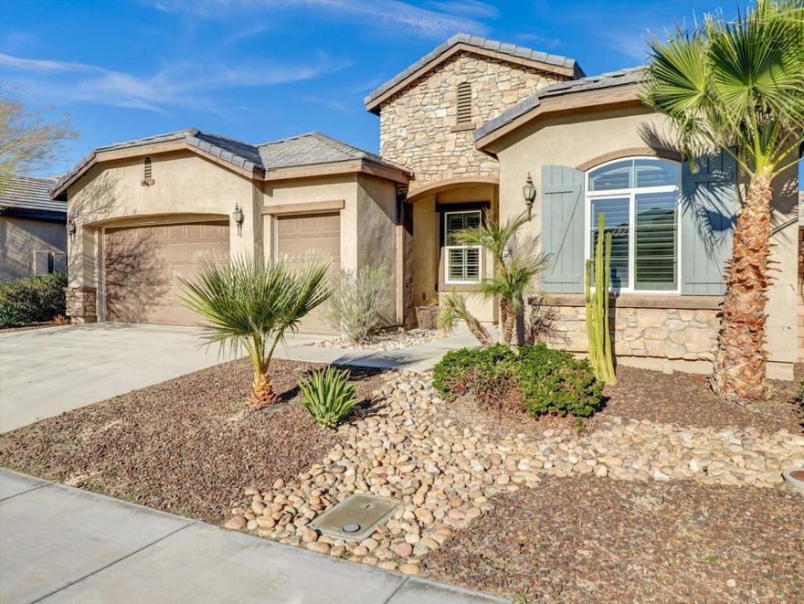 Welcome to Four Seasons at Terra Lago, a premier 55+ gated community. This well-designed 3-bedroom, 3-bath residence with a den/bonus room offers a flexible floor plan ideal for guests, a home office, or hobby space.The home features updated cabinetry, modern laminate flooring, refreshed countertops, and updated light fixtures, providing a solid foundation for personalization. A 21/2-car garage offers ample room for vehicles, storage, or a golf cart.While the property needs interior paint and carpet, the seller is offering a $5,000 credit toward these improvements--an excellent opportunity to customize the home to your taste.Located within a vibrant, guard-gated community offering a clubhouse, pools, fitness center, walking trails, and social activities, this home presents outstanding value and potential in one of the Coachella Valley's most sought-after active adult communities.(furnished photos are virtually staged)