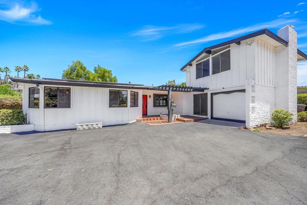 Welcome to this beautifully crafted 3-bedroom, 2-bath home that seamlessly blends modern updates with timeless mid-century charm. Nestled on a spacious lot in the sought-after Granite Hills neighborhood, this property offers comfort, character, and incredible potential. Inside, you’ll find a warm and inviting atmosphere, complemented by a BONUS room perfect for a home office, and a large loft space above the attached garage—ideal for a creative studio, guest suite, or additional living area. The thoughtfully designed floor plan flows effortlessly into the beautifully manicured backyard, making it an entertainer’s dream. Key updates include paid-off solar, a new roof, and a new septic system, all installed within the last five years—giving you peace of mind and energy efficiency. With an attached garage/loft space PLUS a detached garage, the property offers exciting ADU potential for added income or multi-generational living. Whether you’re searching for your forever home or your next great investment, this unique Granite Hills gem is full of opportunity…don’t miss out!