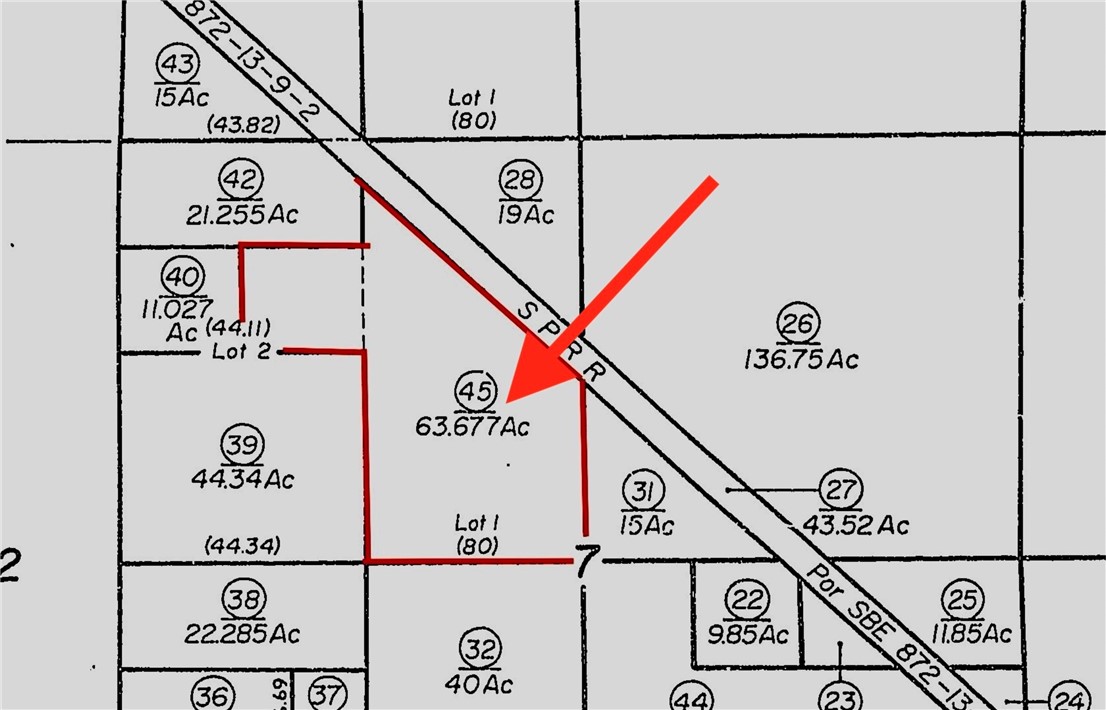 Location on the plot map