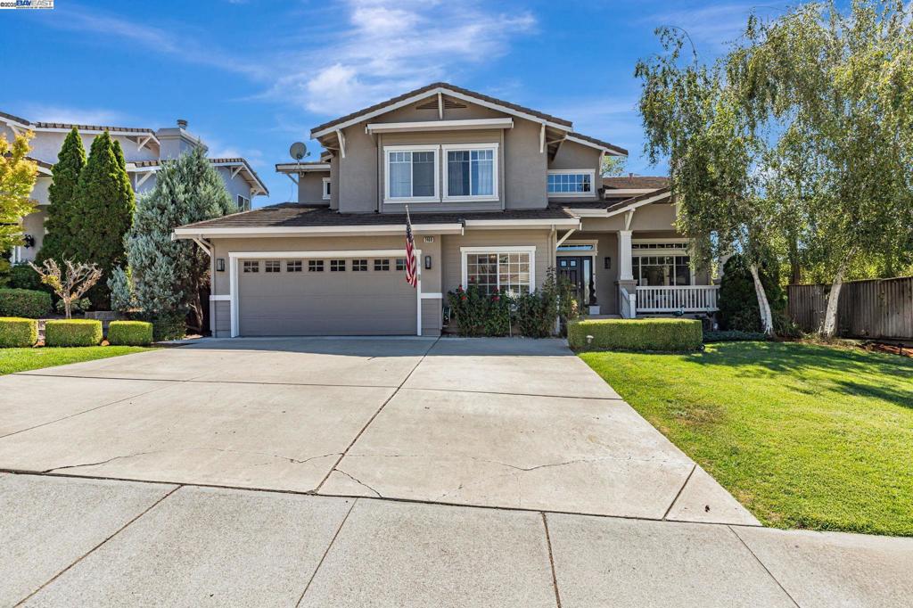 This is the one you’ve been waiting for! Bathed in natural light, this meticulously maintained home, cared for by its original owner, is a true Morgan Hill treasure. A formal entry with vaulted ceilings welcomes you to soaring, open spaces perfect for everyday living and entertaining. The upscale chef’s kitchen dazzles with sleek countertops, modern appliances, a spacious center island, and ample storage. Two cozy fireplaces, a wet bar, a downstairs bedroom with full bath, and a separate office or den add charm and versatility. The luxurious primary suite, remodeled less than a year ago, features two walk-in closets and a spa-inspired bathroom with a soaking tub, walk-in shower, and dual vanity. Step outside to your private paradise with a built-in BBQ, mature trees, side dog run, and low-maintenance artificial turf. With Central A/C, an oversized driveway, and a 10-minute drive to Downtown Morgan Hill, this home truly has it all.