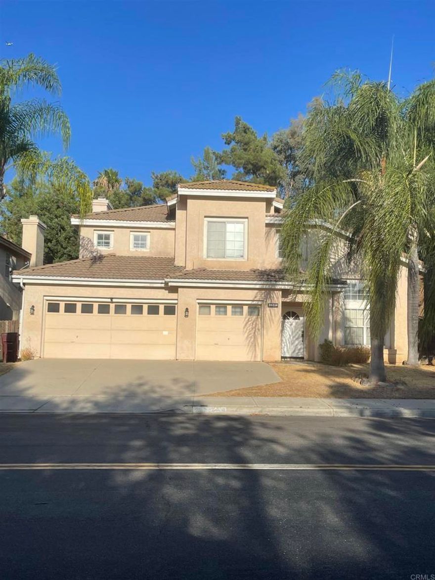 Welcome to your next home in a well-established community! This charming 3-bedroom residence offers comfort, convenience, and space in a location that’s hard to beat — just minutes from the freeway, shopping centers, and local schools.  Step inside and you’ll be greeted by soaring ceilings and an open, airy layout that instantly feels inviting. The living room is filled with natural light, creating a warm and welcoming space for family and guests. Beautiful wood flooring flows seamlessly into the family room and kitchen area, perfect for gatherings and everyday living.  A bonus room downstairs provides flexibility — ideal for a home office, playroom, or guest space. This is a probate sale, offering a wonderful opportunity to make this lovely home your own and add your personal touch.  The leased solar panels help you save on monthly energy costs by harnessing the power of the sun. Enjoy lower utility bills while reducing your carbon footprint — it’s an eco-friendly and cost-efficient feature that adds real value to your home.