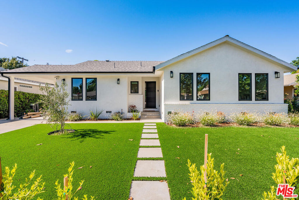 FULLY-FURNISHED, FULLY-EQUIPPED. BRAND-NEW, BRIGHT, & MODERN HOME IN RESEDA. AVAILABLE FOR SHORT AND LONG STAYS. Newly-renovated & contemporary 4BR/3BA home in prime Los Angeles location! Wall-to-wall open hardwood floor plan w/ indoor fireplace. Spacious backyard w/ greenery, outdoor dining area & lounge chairs. Tree-lined property providing natural shade. Master en-suite w/ king bed, Smart TV, walk-in closet, lounge furniture, & access to the backyard. Gourmet kitchen w/ breakfast bar & chef-grade appliances. Plenty of parking with two-car garage & driveway space. Near Westfield Topanga & the Village with many cafes & shops. Price reflects a 12 month lease lease inquire for short term.