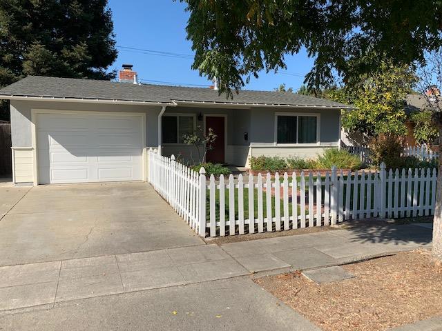 Beautifully updated 2 bedroom, 1 bath home situated in a highly desirable neighborhood. Gorgeous flooring throughout the home. Well-landscaped front and back yards with a white picket fend out front and a lush lawn area in the back. Gourmet Chef's kitchen with high-end appliances granite counters, and abundant storage. Fireplace, dual pane windows, and an attached two-car garage. Weekly gardener included. Close proximity to Excellent Sunnyvale Schools: Cherry Chase Elementary, Sunnyvale Middle, and Homestead High School.