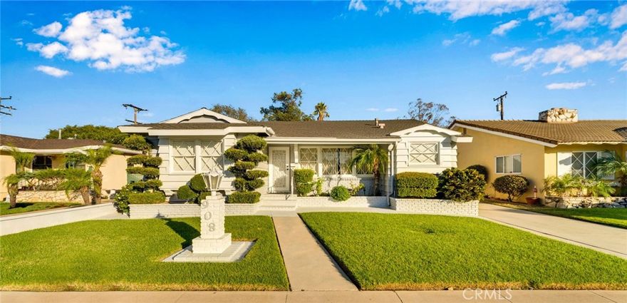 First time on the market since 1956, tucked away on a quiet street in Montebello, this charming home offers a wonderful sense of privacy, and a lovely street presence. Built and owned by the same family since 1956, the residence retains a timeless appeal with authentic details that include a stone fireplace in family room with wood beams, newly painted inside and out and newer carpet and flooring throughout. Oversized windows fill the space with natural light, and the lovely, covered patio in the rear offers the perfect space to dine al fresco or just relax and enjoy the lush backyard. 

Flow between the living room, dining room, family room, and kitchen is seamless. Two spacious bedrooms, with one leading to the backyard.

The backyard offers a serene oasis to relax under a lush canopy of green. The home offers an oversize two-car detached garage with a separate dedicated storage area. 

This residence offers its next owners the opportunity to enjoy this picturesque, well-loved home in its glory or using their own designs to make it their own, So much potential! 

The prime location is close to a vast array of local shopping, restaurants, schools and freeways.

All this and still located within a short commute to downtown Los Angeles for the commuters. Come take a tour while it's still available!