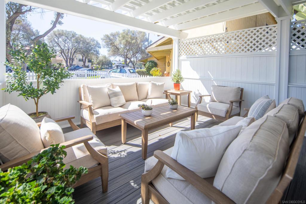 Charming remodeled Beach Cottage – Just 2 Blocks from the Ocean! Step into summer in this beautifully renovated 1929 beach cottage, perfectly located just two blocks from the sand and surf. This charming retreat blends historic character with modern comfort, featuring hardwood flooring throughout, central AC, and 3 spacious bedrooms, each with its own en suite bath, ensuring privacy and convenience for all guests. Relax in the cozy living room, complete with a pull-out sofa, or gather around the dining table with seating for six to enjoy meals together. The warm and inviting kitchen is fully stocked, making it easy to whip up beachside snacks or gourmet dinners. Start your mornings with coffee on the front patio, soak up the sun on the nearby beach, or take a sunset cruise on the provided bikes. In the evenings, fire up the BBQ and enjoy meals in the backyard patio area, creating the perfect setting for outdoor dining and relaxation. We’ve got everything you need for a stress-free vacation— bikes, beach chairs, an outdoor shower, and even space to park a golf cart! Sleeping Arrangements: Bedroom 1 – King bed Bedroom 2 – Queen bed Bedroom 3 – Queen bed (Located in a separate structure just outside the kitchen door, sharing the backyard patio area with the main home.) Whether you're looking for a relaxing getaway or an adventure-filled escape, this beachside gem is the perfect place to make summer memories!