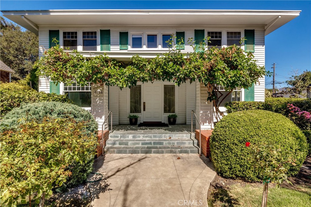 Beautiful heritage home in the iconic Mill Street Historic District on 1/4 acre within a short few blocks to downtown San Luis Obispo. With four bedrooms, 3 and 1/2 bathrooms this home can accommodate many lifestyle options. The spacious foyer welcomes you to over a century of rich, historic grandeur. A large formal dining room sits off to the right with a grand picture window looking out onto the shade trees for which Mill Street is famous. Adjacent to the dining room is a functional, light filled kitchen. To the left of the foyer is a substantial living room with fireplace and many windows to capture natural light. The foyer includes a gracious staircase leading to the upstairs bedrooms and bathrooms; all with abundant windows and views of the many mature trees on the large lot. Strolling through the generous grounds you'll find a sense of space that has been lovingly cultivated over the past decades by the family who've occupied the property. You will see a carriage house at the back of the property with a two car garage, workshop, and 1 bedroom apartment above. This structure is in need of significant improvement and is included in the sale with no value added. Any interested buyer's should check with city of SLO Community Development Dept. regarding the historic status of this home and what, if any restrictions and/or benefits are relevant to the property.