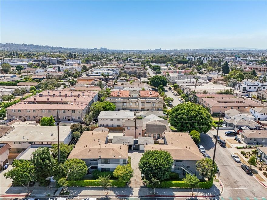 Strong Income & Upside in a Rare Culver City Multi-Unit Located at 11020 - 11028 Venice Blvd.
Investors: this is one to watch. Twelve 2 bed / 1 bath units plus three income-producing garages, totaling nearly 10,000 square feet of living space on a 9,152 sq ft lot. Two on-site laundry rooms offer added convenience (and potential income). The building has been freshly painted on the exterior and is currently generating solid income with below-market rents — average-condition 2BR units in the area are leasing for ~$2,400/month, offering clear upside through future renovations and lease-ups.

Cap rate just over 5% — already outperforming many nearby assets. This property offers a compelling mix of stable in-place cash flow and long-term value growth potential.

Located in Culver City proper — a submarket with historically strong tenant demand, low inventory, and consistent investor interest. Major employers are all around: Sony Pictures Studios, Southern California Hospital, Culver City Unified School District, West LA College, the buzzing Hayden Tract creative zone, plus the Westfield Culver City Mall just up the road. That means a deep pool of renters who want to live close to both work and play.

Tenants also enjoy Culver City’s dining, shopping, and cultural amenities, with Venice, Abbot Kinney, and the beach just minutes away. No wonder Culver City is consistently ranked one of the top places to live in L.A. — the lifestyle sells itself.

Rare product. Real income. Strong fundamentals. Great submarket.
Don’t wait — well-positioned assets like this don’t trade often.
