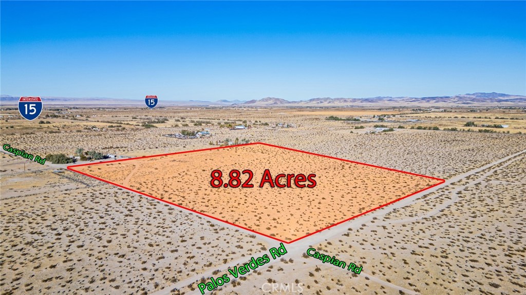Claim your own 8.82-acre corner lot (APN: 0532-121-34-0000) in the welcoming high-desert community of Newberry Springs. Perfectly situated at the intersection of Caspian Road and Palos Verdes Road, this versatile property offers the space and freedom to create your vision—whether it’s building a custom home, starting a farm, or investing for the future.
Electricity is available right at the street, and RL-5 zoning provides the flexibility for both rural residential and agricultural uses. The location offers the perfect mix of tranquility and convenience—just 15 minutes from Barstow, about two hours from Las Vegas, and with quick access to both Interstate 15 and Interstate 40. Here, you can enjoy peaceful desert living without giving up easy connections to shopping, dining, and essential services.
The surrounding community is known for its rich agricultural heritage, highlighted by the annual Pistachio Festival, as well as its natural beauty—from ancient volcanic rock formations and mineral springs to hidden mud baths and endless desert trails. Outdoor enthusiasts will love the opportunities for dirt biking, hiking, camping, and exploring the nearby Mojave Trails National Monument and historic Route 66.
With its ample size, fertile soil, and scenic location, this lot is ideal for pistachio orchards, other crops, or your own private retreat. The seller also owns the adjacent 9.39-acre parcel (APN: 0532-121-33-0000) and will pay all closing costs if you purchase both together—giving you over 18 acres to bring your dream project to life.
Opportunities like this are rare, especially for a corner lot with utilities nearby and zoning this flexible. Don’t miss your chance to secure a prime piece of Newberry Springs and start building the lifestyle you’ve always envisioned. Call today for more information.