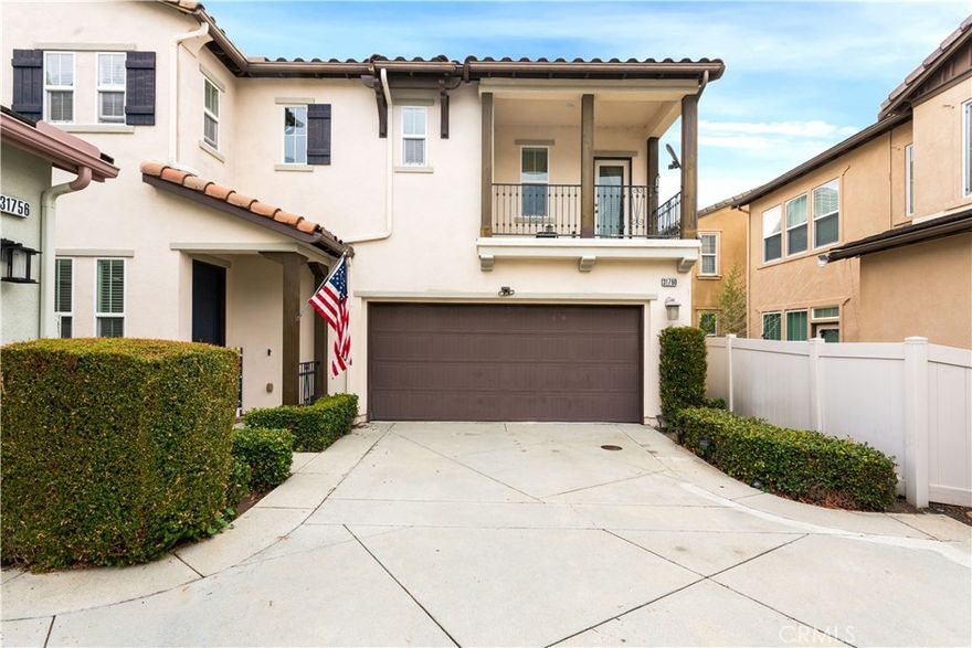 South Temecula gem located in Wolf Creek community awaits! Fantastic layout with an inviting appeal. Beautifully appointed 3BR, 2.5BA home offers a mixture of functionality with loads of cabinetry while providing a unique coziness. The kitchen offers granite counters with a great kitchen island, ideal for a quick meal or great for gatherings. Great nook in kitchen for more formal meals. All upstairs bedrooms provide privacy with the convenience of an upstairs laundry room with storage cabinets and utility sink! The primary suite offers gorgeous Temecula views and a beautifully updated bathroom. Upstairs retreat. Enjoy this low maintenance patio and backyard, perfect for a delightful morning coffee or a bbq celebration. Beautiful balcony. If you are seeking great, South Temecula resort-style living, you’ve found it! HOA amenities offering all the fun without all of the hassle! Close to schools, parks, recreation, entertainment, Temecula’s famous wineries, shopping, services. Conveniently located near top-rated schools including Great Oak High. Excellent for commuters. Simply do not miss this opportunity! 
dining, wineries, and freeway access.