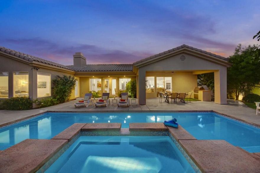 Welcome to this beautifully remodeled light and bright home featuring a spacious open-concept floor plan designed for modern living. The main residence offers Four bedrooms, including a large primary suite with a luxurious en suite bath and generous closet space.Enjoy a private detached casita, perfect for guests, a home office, or creative studio, plus a dedicated workout room for your fitness routine. The gourmet kitchen flows seamlessly into the living and dining areas, ideal for gatherings and entertaining. Step outside to a beautifully landscaped backyard oasis, complete with ample seating areas and room for outdoor dining and relaxation. This yard features a newly remolded Pool and Spa The garage includes a Tesla charger, adding convenience for electric vehicle owners. This home also features 2 recently replaced AC Units.Located in a highly convenient neighborhood, close to shopping, dining, and major routes, this home perfectly blends style, comfort, and functionality--a true move-in-ready gem.