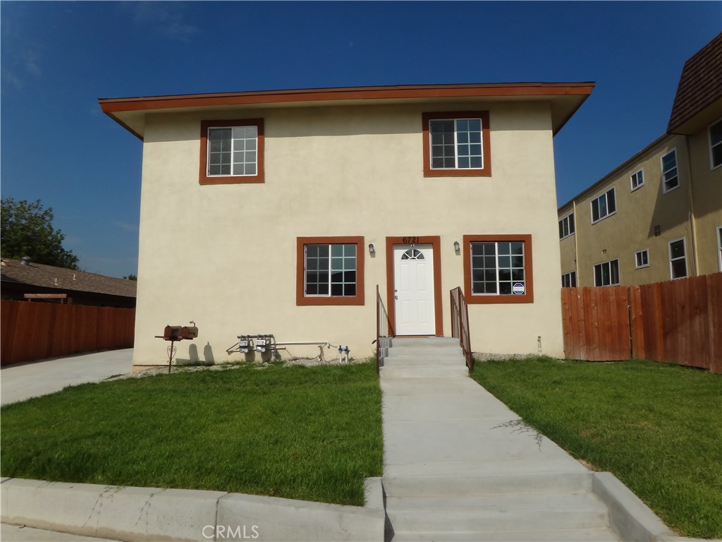 Wonderful location, near schools, shopping and minutes to 210 and 10 freeways. This is unit A in the front. Come see this renovated townhome with 3 bedrooms and over 1500 square feet. You will enjoy this back unit that offers an open floor plan. A spacious living area that opens to the kitchen with granite counter tops and stainless steel stove and dishwasher. The bedrooms are good size and the bathrooms have been updated as well. There is beautiful laminate wood flooring through out the home. There is even inside laundry hookups for you! Close to schools, shopping and minutes to the freeways.