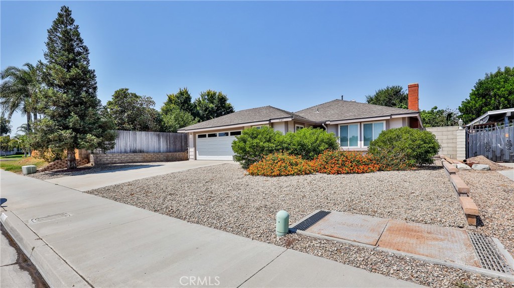Wonderful fully remodeled 4 bed, 2 bath pool home. Situated adjacent to the Santa Ana River bluff and providing a light and open environment with no facing neighbors yet has easy access to Van Buren Blvd. This is truly a move in ready home, all new kitchen, both bathrooms, waterproof vinyl flooring throughout, interior doors and closet doors, copper plumbing, windows, new 200 amp panel, HVAC system, recessed lights, int. paint, garage door opener and more (see attached list). The rear yard has a lovely pool, drains have been installed on the sides of the home and at the front. All plants are on a drip system and the front yard is zero scaped to provide easy, low maintenance living. The light filled kitchen with all new cabinetry, counters and backsplash has lots of storage and a large dining area. The adjacent permitted bonus room (approx. 17x14) also allows for a den/hobby room or kids playroom. The living room at the front of the home has a cozy fireplace and large windows. The spacious second bathroom has a tub/shower. The primary suite has a large newly remodeled bathroom with oversized shower. The slider also leads to a patio area for your relaxation. There are three other good sized bedrooms making this a great family home close to local schools and shopping. Washer, dryer and fridge included in sale. Come take a look at this one!