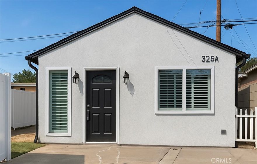 BRAND NEW and FULLY DETACHED ADU in the heart of Fullerton! Welcome to this peaceful and charming single-family home, ideally situated in one of Fullerton’s most picturesque neighborhoods. This beautiful 1 bedroom, 1bath private residence sits on a tree-lined street and has been newly constructed for modern living.  Truly a private detached residence with your own separate assigned driveway parking with courtyard gate, an extra large backyard, and convenient in unit washer and dryer. The home is located within the highly rated Fern Drive Elementary, Parks Junior High, and Sunny Hills High School districts. Plus, you’ll enjoy easy access to a wide array of shopping, dining, and entertainment destinations just minutes away.  Resident will establish their own electric service, water/trash is on submeter and will be billed separately based on usage.
