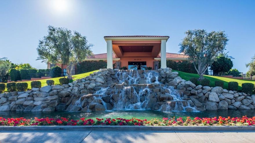 Welcome to your private desert retreat located in the prestigious Motor Coach Country Club. This beautifully appointed 1-bedroom, 1-bath residence offers the perfect blend of comfort, style, and upscale indoor-outdoor living. Enjoy a spacious private bedroom designed for relaxation and comfort, along with a bathroom. The home features a full gourmet kitchen with stainless steel appliances and a wine refrigerator. The living area is highlighted by large sliding glass doors that flood the space with natural light and create seamless access to the outdoor entertaining area. A cozy fireplace adds warmth and charm to the main living space. Step outside to your own private resort-style oasis featuring a pool and hot tub, built-in BBQ, and gas-powered pizza oven--perfect for entertaining year-round.Whether used as a full-time residence or a luxurious getaway, this property offers privacy, comfort, and the signature lifestyle of Motor Coach Country Club.