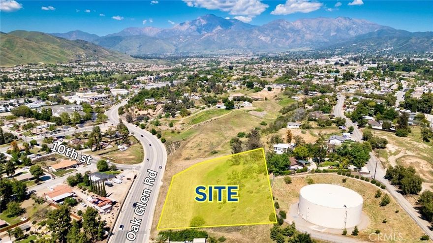 *** SELLER MAY CARRY ***Great Opportunity to unlock the potential of this prime ±2-acre parcel located in one of Yucaipa’s most desirable areas along Oak Glen Rd. Zoned RS-10M (Single Residential, 10,000 SF minimum lot size), this site can be split up to five (5) residential lots. An old map of this concept is shown in photos. The land has both flat and hill portions, making it ideal for driveway off the street and cut a VIEW LOT pad on top. The property also has easy access to utilities as a hydrant for water already existing nearby. Build your CUSTOM DREAM HOME with PANORAMIC VIEWS with enough land for ADU or Ranch. Or Divide the land and sell off the remaining lots to make your money back. Located just minutes from local schools, parks, shopping centers, and a MINUTE TO THE 10 FREEWAY, the location offers lots of conveniences. This is also a great "buy and hold" opportunity as new developments are in the path of progress. Seller is motivated and open to discussing package deals as owns another lot on 13th ST. Don’t miss your chance to secure this well-positioned development parcel in one of the Inland Empire’s most sought-after residential markets. Buyer to verify all info to satisfy themselves.