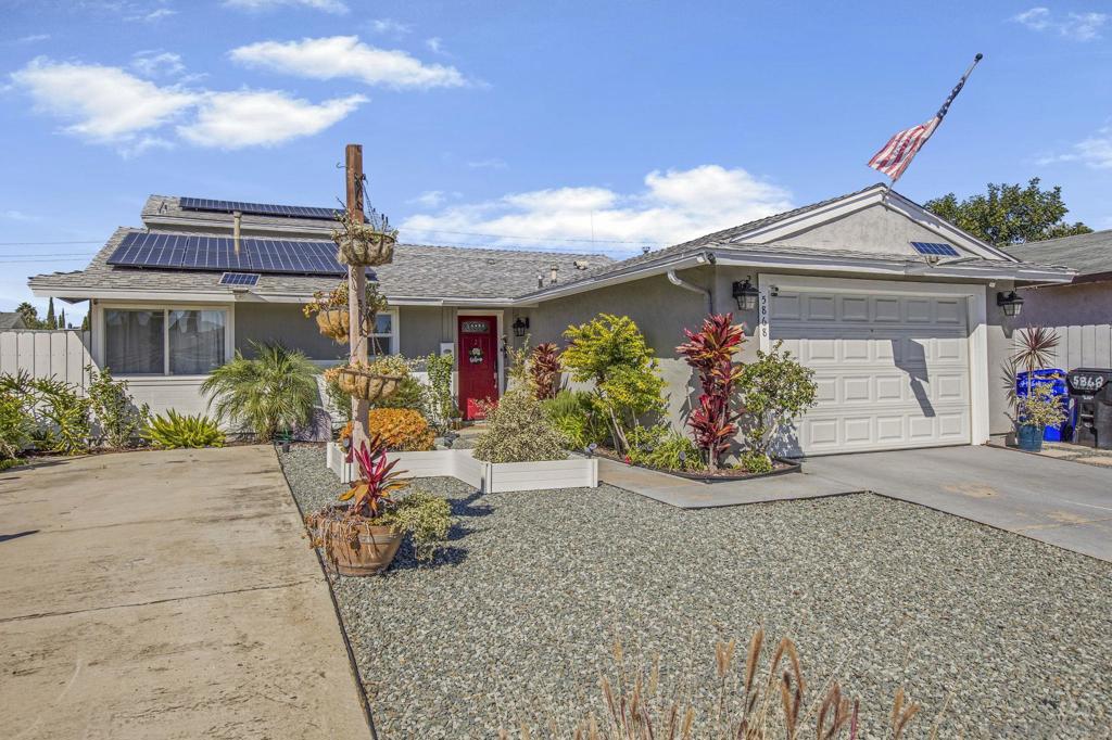 Beautifully Updated 4-Bedroom Home with Owned Solar & No HOA! This stunning 2-story home offers 4 bedrooms, 3 full baths, and 2,139 sq. ft. of open and modern living space. The light-filled floor plan features recessed lighting and wood flooring throughout the main living areas. The chef’s kitchen showcases crisp white cabinetry, stainless steel appliances, quartz countertops, and a breakfast counter that opens to the dining area—perfect for entertaining. The large primary suite offers bay views, ample closet space and its own en-suite bath. Additional highlights include dual-pane vinyl windows, an attached 1-car garage, and a beautifully sized backyard ideal for gatherings or relaxing outdoors. With owned solar, no HOA, and no Mello Roos, this home combines efficiency, comfort, and style in one exceptional package.