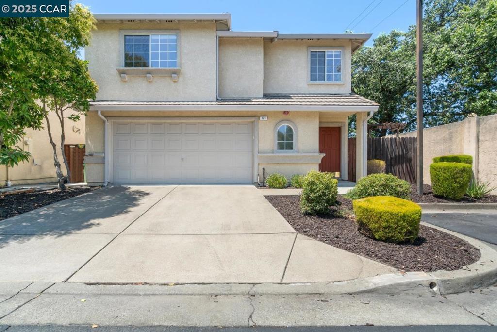 Move in and love your life! This updated sparkling home is full of updates and walking distance to BART! This home has cathedral sealings, open floor plan, hardwood floors, new carpet and fresh paint. Fully remodeled kitchen with granite counters, stainless steel appliances. Main suite has dual closets and vanities. Laundry for your convenience. Two car garage! Newly landscaped back yard. Neighbors only on one side. Small /med Pets ok with $500 deposit. Apply with RentSpree https://apply.link/NTVtSk0