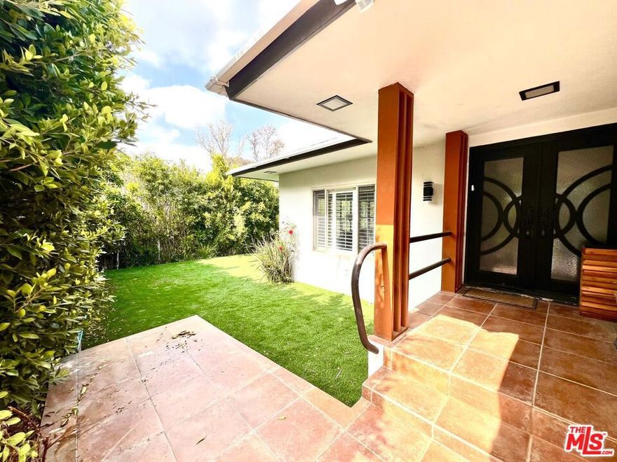 The property is located in one of the most sought-after south of the blvd neighborhood, just moments from renowned restaurants, boutiques, lively cafes, with easy access to 405 and 101 freeways, a short drive to Westwood, UCLA, Bel Air, and Brentwood with private parking and ample street parking for visitors. This updated 3-bedroom, 21/2-bath home offers the perfect blend of luxury, comfort, and convenience. Gated driveway that ensures privacy and peace of mind. Open-concept layout with hardwood floors and abundant natural light. Quiet, upscale neighborhood, private backyard featuring low-maintenance artificial turf, perfect for entertaining or serene solitude. Updated kitchen with stainless steel appliances and generous counter space. Ample closet space, 2 fireplaces; conveniently located just a short stroll from the Galleria, Whole Foods, Pavilion; Experience the perfect mix of privacy, luxury, and lifestyle.
