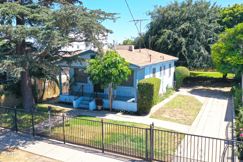 Welcome to this charming 2 bedroom, 1 bathroom home located in the vibrant and growing neighborhood of East Los Angeles. Set on an R2 zoned lot, this property offers incredible potential to expand the existing home or build an additional dwelling in the spacious backyard. Inside, the home features a bright living room with an adjacent dining area, freshly painted interiors, updated light fixtures, and brand new carpet throughout. The kitchen includes ample cupboard space and room for a breakfast table. Additional highlights include a gated driveway, a welcoming front porch, a storage shed, and mature fruit trees. Conveniently located near shopping, dining, grocery stores, and major freeways, this home offers an easy commute throughout Los Angeles. Whether you are a first-time buyer, investor, or developer, this is a rare opportunity in a sought-after location. Opportunities like this do not come around often.