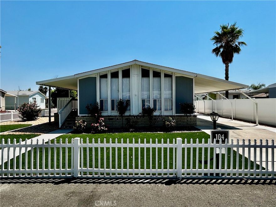 Gorgeous 2 Bedroom, 2 Bath Home with Stunning Mountain Views- 55+ Community.

Step into this beautifully remodeled 2 bedroom, 2 bath home located on a spacious corner lot in highly desirable 55+ community. Soaring cathedral windows in the living room frame an absolutely breathtaking Mountain View, filling the open-concept living area and kitchen with natural light.

The kitchen features a center island, upgraded finishes and plenty of room for entertaining or relaxing. Both bedrooms are generous sized, and the main bathroom is full of charm and character.

Enjoy the outdoors from your large private patio or work on projects in the seperate storage shed. This community is all about location, location, location--offering peaceful lakes, scenic paths, and a tranquil, resort-style atmosphere.

Don't miss your chance to live in a home that offers beauty inside and out!

Buyer Must get Park's Residency Approval prior to purchase, so call Park Office today to get that process started.