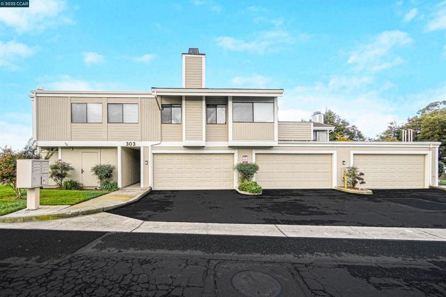 As you step inside, you'll be greeted by a warm and inviting interior that features a cozy wood-burning fireplace – perfect for those chilly evenings. The living area seamlessly connects to the updated kitchen, fully equipped with modern appliances and offering the added convenience of inside laundry facilities, including a washer and dryer. Complementing the aesthetic appeal, laminate flooring runs throughout the home, harmonizing with a warm color palette that adds a touch of elegance. Beyond the walls of this charming home, the community extends an array of amenities including 3 swimming pools and 3 well-maintained tennis courts, ideal for those who love to stay active. The property includes a two-car semi-attached oversized garage, providing ample storage space and convenience. Location is every- thing, this home does not disappoint. Positioned just a short walk from the breathtaking San Pablo Bay, you have access to scenic walking, biking, and jogging trails. These trails offer serene views and a peaceful retreat from the hustle and bustle of city life. Furthermore, the property is strategically located near a variety of retail options and charming eateries, ensuring you have everything you need within reach. With easy access to Highway 80/4 & EZ commuting to major hubs.