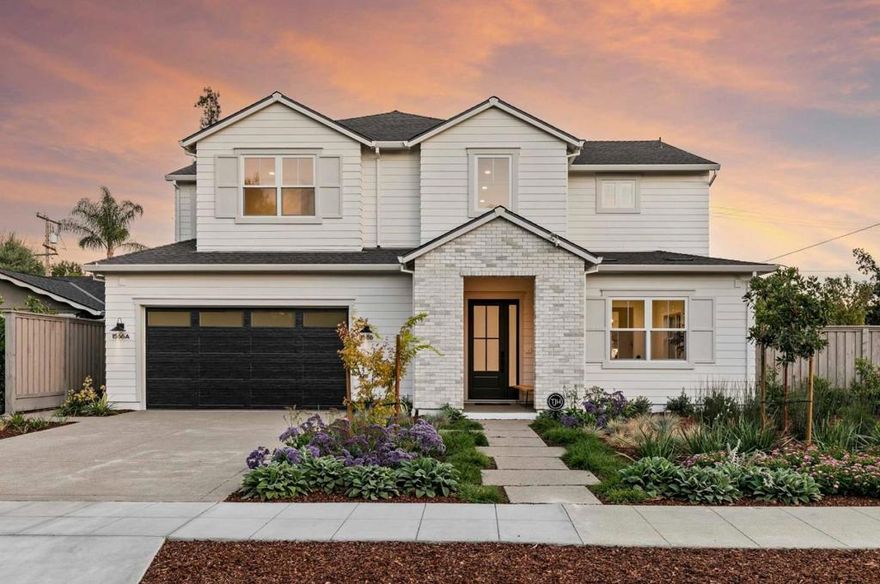 Situated in San Jose's Willow Glen, this stunning 5-bedroom, 4.5-bathroom Thomas James Homes residence is designed to delight.   This Traditional-style home makes hosting a breeze with the expansive dining and great room spaces, plus a gourmet kitchen with a walk-in pantry. The main floor comes complete with an ADU with kitchenette, bedroom and en suite bathroom.  Head upstairs to the second floor, which offers a loft, laundry room and 3-additional secondary bedrooms and 2 full bathrooms. Indulge in the luxuries of the grand suites walk-in closet and spa-inspired bath, which includes dual vanities, a free-standing soaking tub, and a walk-in shower.
