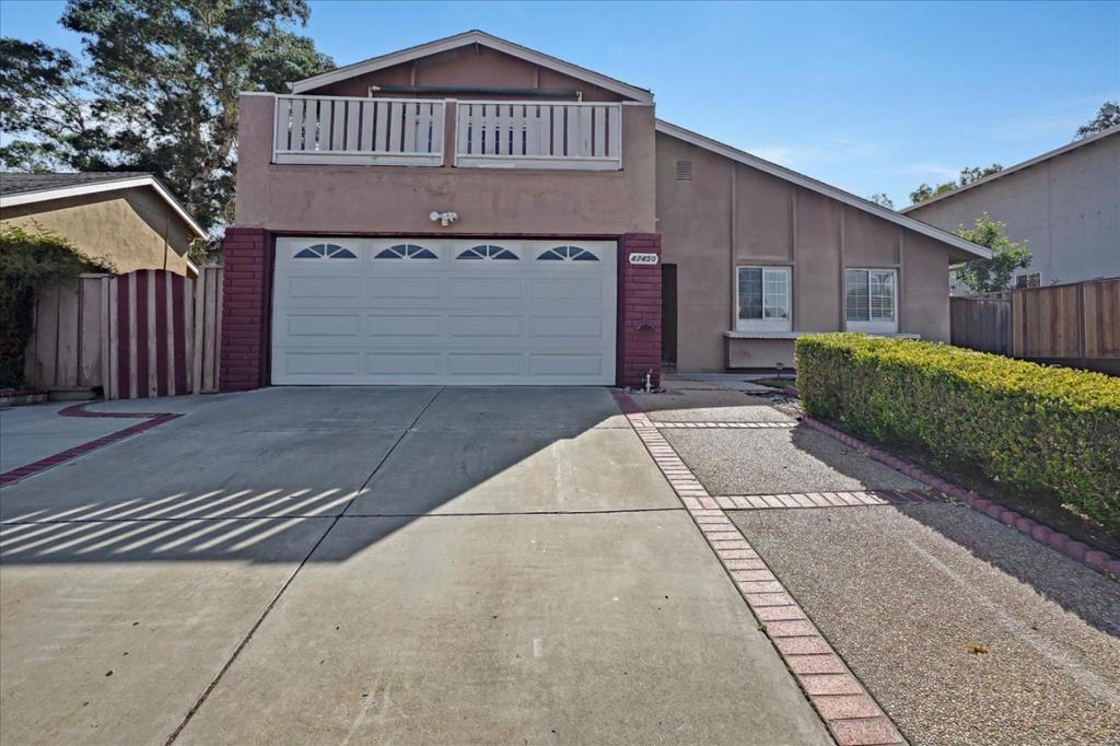 Stunning two-story house in the lovely Warm Springs community! Enter the property and be greeted by the beautiful laminate flooring throughout the home. Expansive living room features high ceiling, French doors, and an abundance of natural light! Beautiful decorative fireplace serves as the focal point of the room, which can fit numerous sofas or a large sectional for gathering with family and friends on cozy weekends. Thoughtfully updated kitchen showcases exquisite granite countertop and backsplash throughout, as well as pendant lighting and hardwood cabinetry! Numerous appliances include a microwave, dual sink, dishwasher, an electric range stove with an oven and a vented hood, and a French door fridge. Dining area has plenty of room to fit a large dining table! Master bedroom features a walk-in closet for plenty of storage space. With access to your fabulous backyard where you can set up some seating and enjoy outdoor dining. Four bedrooms on second level have tons of space and boast of high ceilings as well as spacious closets. One room has access to a balcony. Lofted area serves as an ideal space for a home office! Located in a nice, quiet, and friendly neighborhood walking distance to local shops, restos, and the Warm Springs Community Park.