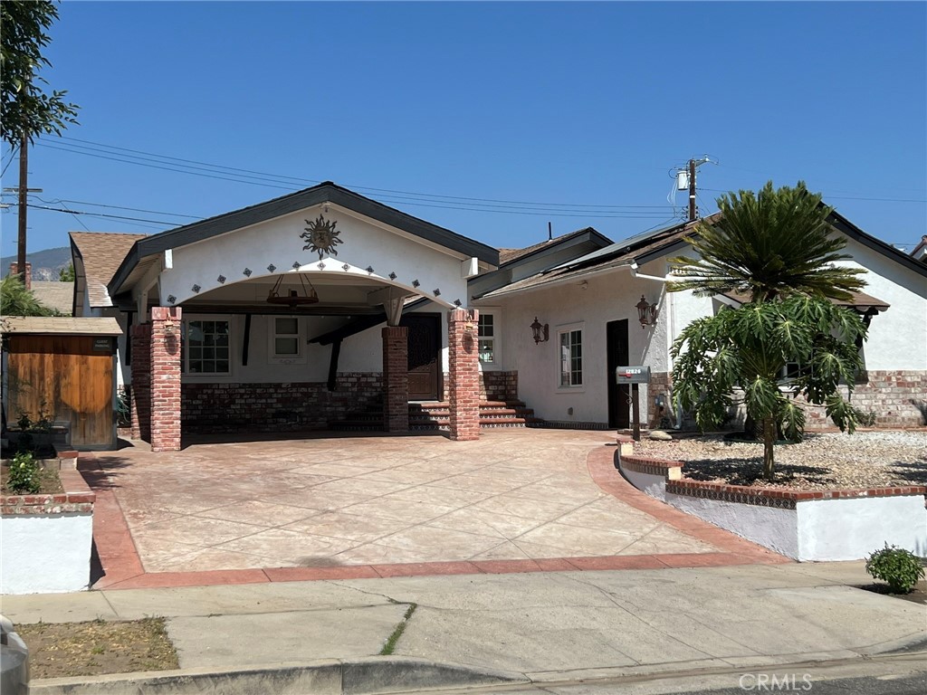 Beautiful single-family home in San Fernando, nestled in a desirable area located in a cul-de-sac street on the edge of San Fernando and the Sylmar Area. The house has 3 spacious bedrooms and 2 bathrooms. New laminated flooring throughout the house, new paint, new recessed lighting, a wood-burning fireplace in the living room, and dual-pane windows and sliding doors lead to an entertaining backyard. Both bathrooms were recently fully remodeled with new paint, new tiles, new fixtures, new toilets, new sinks, and lighting. The home has plenty of room for those who love to gather around the fully remodeled kitchen with new granite countertops and ample new kitchen cabinets. The large breakfast countertop has plenty of room for entertainment while cooking. The open floor plan dining area has an incorporated bar with a matching granite countertop and cabinets. It also has a large laundry room with space for storage.
IN ADDITION, the home has a permitted converted garage used as a bedroom with wooden floors, and its full bathroom with tile flooring, a granite top vanity sink, and a jacuzzi bathtub to help relax after a long day. It also offers a brand-new kitchenette, for extended family or the possibility of rental.
The house has a beautiful backyard with a covered patio, fire pit, wood-burning bread oven, adobe flooring, Southwestern design, and a seating area for large gatherings.
BONUS! Save money with newer solar panels and Tesla Powerwall Dual Batteries that are paid in full and with the manufacturer's warranty.
There are plenty of parking spaces in front, with a carport and storage area. The front yard is manicured with a stamped driveway that brings visual appeal and practical benefits. Too many upgrades to mention here. Bring your buyers. This property will not disappoint.