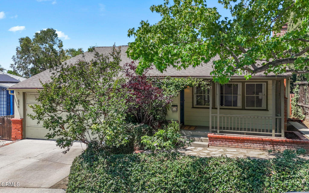 Just a few blocks from the vibrant energy of Mission Street in the heart of South Pas, rests 664 Monterey Road--a well-loved home brimming with the kind of warmth and charm that never goes out of style. Here you'll enjoy inviting interiors and magical outdoor spaces where you'll savor SoCal living year round. After a long day, slip into your lush, shaded front yard where a cobblestone path winds beneath dappled sunlight as it filters through mature trees. Who needs Netflix when you can relax on the front porch, homemade sangria in one hand and a great book in the other. Inside, the home's potential shines through with great bones, a smart layout, and character-rich built-ins. You've found the perfect canvas to create your vision of perfection! In the backyard, a shimmering pool wraps around an expansive deck, setting the stage for carefree summer afternoons. With just the right mix of sun and shade, you can lounge however you like, whether you're chasing rays or dodging them. What's more, an eating area fully shaded by Oak trees enhances the whimsical outdoor setting. Just below, a gently sloping yard provides the perfect place for that vegetable garden you've always wanted to plant. With its location in a top-tier school district, 664 Monterey Road offers exciting potential and in a setting that feels like home from the moment you see it.