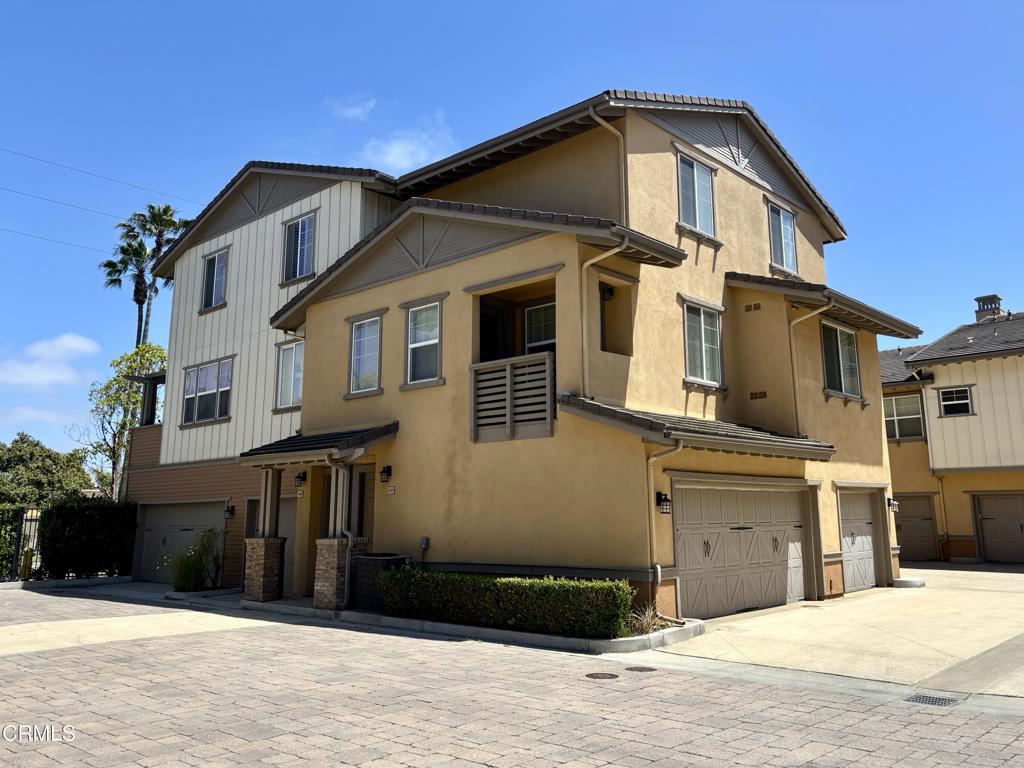 This spacious two-story condo offers over 1,390 square feet of thoughtfully designed living space in the highly sought-after Seabridge community.Upon entry, a hallway leads to two single-car garages, two storage closets, and a staircase guiding you to the main living level. Once upstairs, the open-concept floor plan welcomes you with a modern kitchen featuring granite countertops, stainless steel appliances, and an eat-in bar ideal for casual dining. The kitchen flows seamlessly into the dining area and living room, complete with recessed dimmable lighting, a fireplace, and access to a private balcony.To one side of the living room is the first bedroom, guest bathroom, and in-unit laundry area. On the opposite end, the spacious primary suite includes an en-suite bathroom with a double-sink vanity, separate shower, and his-and-her closets.Residents of Seabridge enjoy access to a variety of amenities including a pool, spa, clubhouse, fitness center, outdoor BBQ areas, and scenic walking paths. The community is also within walking distance to popular local restaurants and shops.No pets, please.Contact us today to schedule your private tour.