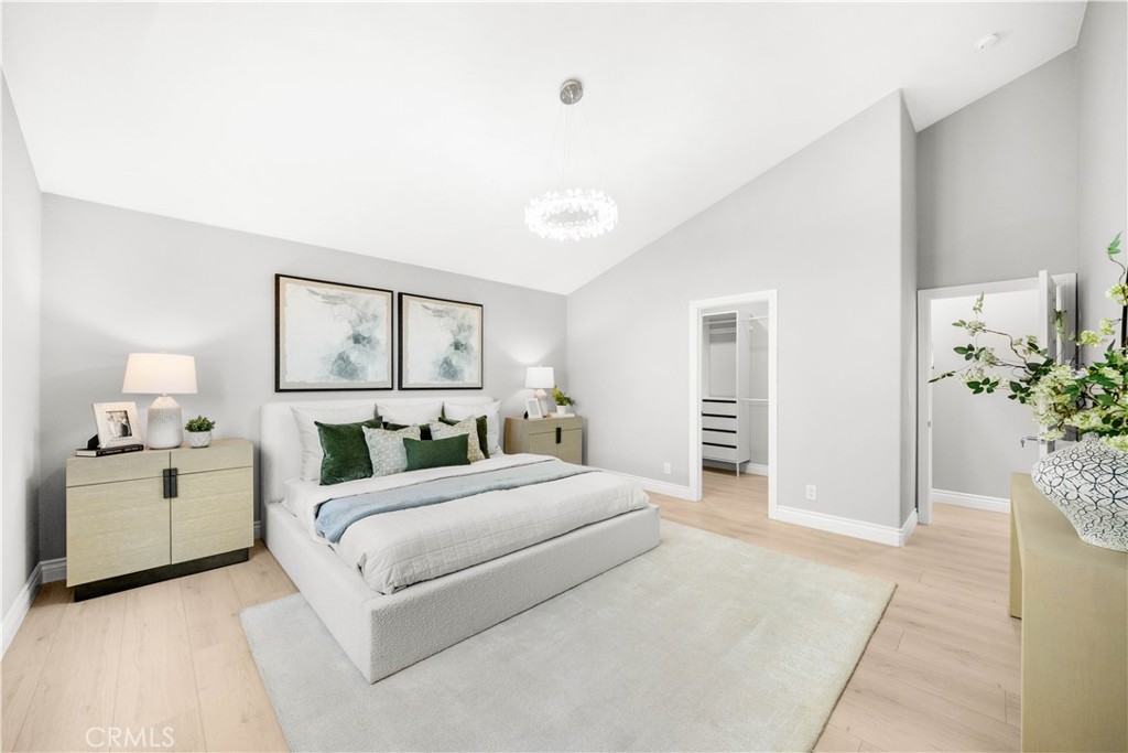 Situated directly across from the SVUSD Virtual Academy on a peaceful single-loaded street, this beautifully updated single-story residence offers comfort, privacy, and style. Spanning approximately 2,008 square feet on a 6,500-square-foot lot, the home includes 4 generously sized bedrooms, 3 full bathrooms, and a powder room.Step into the kitchen where you’ll find sleek new stainless steel appliances, granite countertops, and luxury vinyl plank flooring that adds warmth and durability. All bathrooms have been completely renovated with upscale finishes, including modern showers, bathtubs, and fixtures.The vaulted ceilings throughout the home enhance the sense of space and light, while newly installed black-framed windows and sliding doors provide both modern aesthetics and sound insulation. Other recent upgrades include a new water heater, a cozy fireplace, a built-in backyard BBQ, a tranquil fountain, and a spacious two-car garage.Enjoy beautifully landscaped front, side, and rear yards, filled with vibrant greenery, mature trees, and flowering plants—perfect for outdoor relaxation or entertaining.Ideally located within the Saddleback Valley Unified School District, this home is steps from Cordillera Elementary and just minutes to La Paz Intermediate, Mission Viejo High School, and Lake Mission Viejo. Shopping, dining, and freeway access are all conveniently close. Plus, the property is connected to public water and sewer and comes with no HOA or Mello-Roos fees.A true turnkey property with timeless appeal—this could be the dream home you’ve been waiting