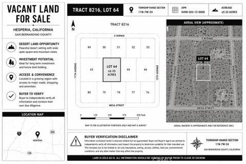 Photo of 0 Diamond Bar Road, 29 Palms, CA 92277 (MLS # OC26136235)