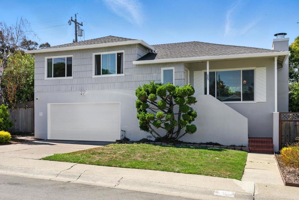 Welcome to 583 Hawthorne Avenue, a beautifully updated home in the highly sought-after Mills Park neighborhood of San Bruno. This light-filled residence features 3 spacious bedrooms and 1 full bathroom on the main level, plus a thoughtfully designed bonus space downstairs that includes a home office, laundry area, and a second full bathroomideal for flexible living or guest use. The remodeled kitchen features modern finishes and ample cabinet space, while the large dining area opens directly to a deck overlooking the expansive, park-like backyardperfect for entertaining or everyday enjoyment. The outdoor space is filled with mature fruit trees, including lemon, apricot, plum, nectarine, peach, fig, cherry and orange tree in front too. Additional highlights include a freshly painted exterior/interior, tankless water heater, a large walk-in crawlspace with standing room for incredible storage, a 2-car side-by-side garage, and a wide driveway with plenty of parking. Located just minutes from San Bruno Park, BART, Caltrain, SFO, Bayhill Shopping Center, and a variety of local shops, restaurants, and gyms, this move-in-ready home blends charm, functionality, and convenience in one of San Brunos most desirable neighborhoods. Dont miss out on this incredible opportunity!