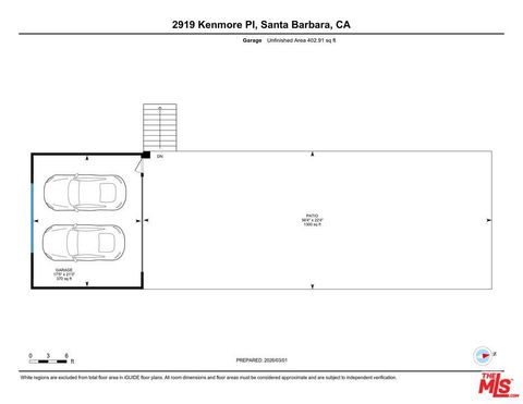 Tiny photo for 2919 Kenmore Place, Santa Barbara, CA 93105 (MLS # 26660319)