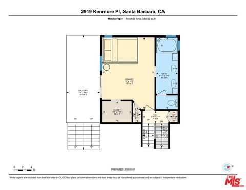 Tiny photo for 2919 Kenmore Place, Santa Barbara, CA 93105 (MLS # 26660319)
