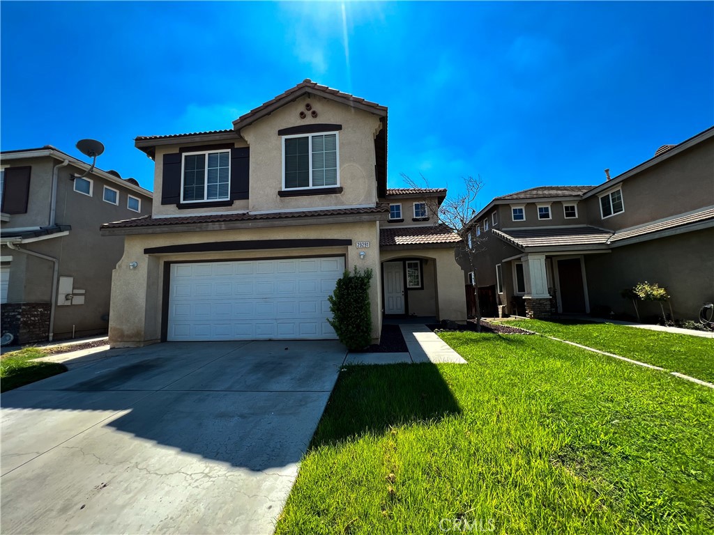 This great rental is located alongside the Menifee Lakes Golf course. As you enter you will notice the great ceilings and windows that allow natural light in. Downstairs lies a Den area that can be EASILY converted to a 5th bedroom and 1/2 bath. As you head past the staircase you will run straight into the great open kitchen and living room. This are a PERFECT for the entertainer in all of us. Head up the beautiful staircase to visit the loft area, 3 guest bedrooms, laundry room and the Primary suite which has 2 separate closets, separate tub and shower and also a dual vanity set up. Like to relax outside? PERFECT! with no neighbors behind you and great views of the amazing golf course that is Menifee lakes!