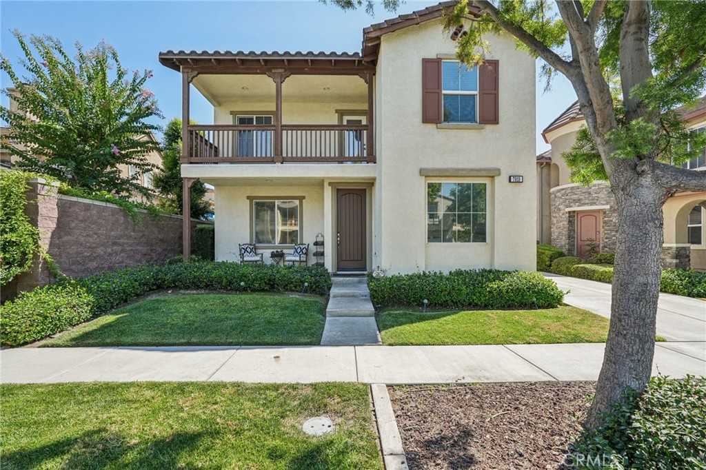 Stunning Renovated Home with Space for Everyone in The Preserve Community. Welcome to this beautifully updated home, offering plenty of space and modern upgrades. The heart of the home is the brand-new kitchen renovation, featuring light smokey blue shaker cabinets, sleek quartz countertops, stainless steel appliances, a custom pantry, and a large island with bar seating for four. The kitchen opens seamlessly to the dining area and a cozy family room with fireplace and slider to the backyard, creating the perfect layout for entertaining. Off the entry, you’ll find elegant formal living and dining spaces, while the main level bedroom and full bathroom provide convenience for guests or multi-gen living. Upstairs, the spacious primary suite includes a bonus loft retreat, two walk-in closets, and a luxurious en suite with dual vanities, soaking tub, walk-in shower, and vanity space. Additional highlights include five more bedrooms, three full bathrooms, an upstairs living room, and two balconies. Enjoy the outdoors with a low-maintenance backyard, complete with patios for lounging and dining, plus a grassy play space bordered by planters. There are two garages for a total of 3 parking spaces and a generous side driveway. The Preserve Master Community offers a low HOA with resort-style amenities, including a pool, spa, sport court, gym, picnic area, and playground. Conveniently located near markets, schools, and dining, this move-in ready home has it all!